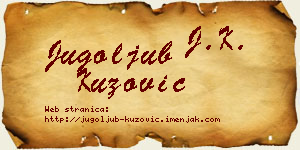 Jugoljub Kuzović vizit kartica